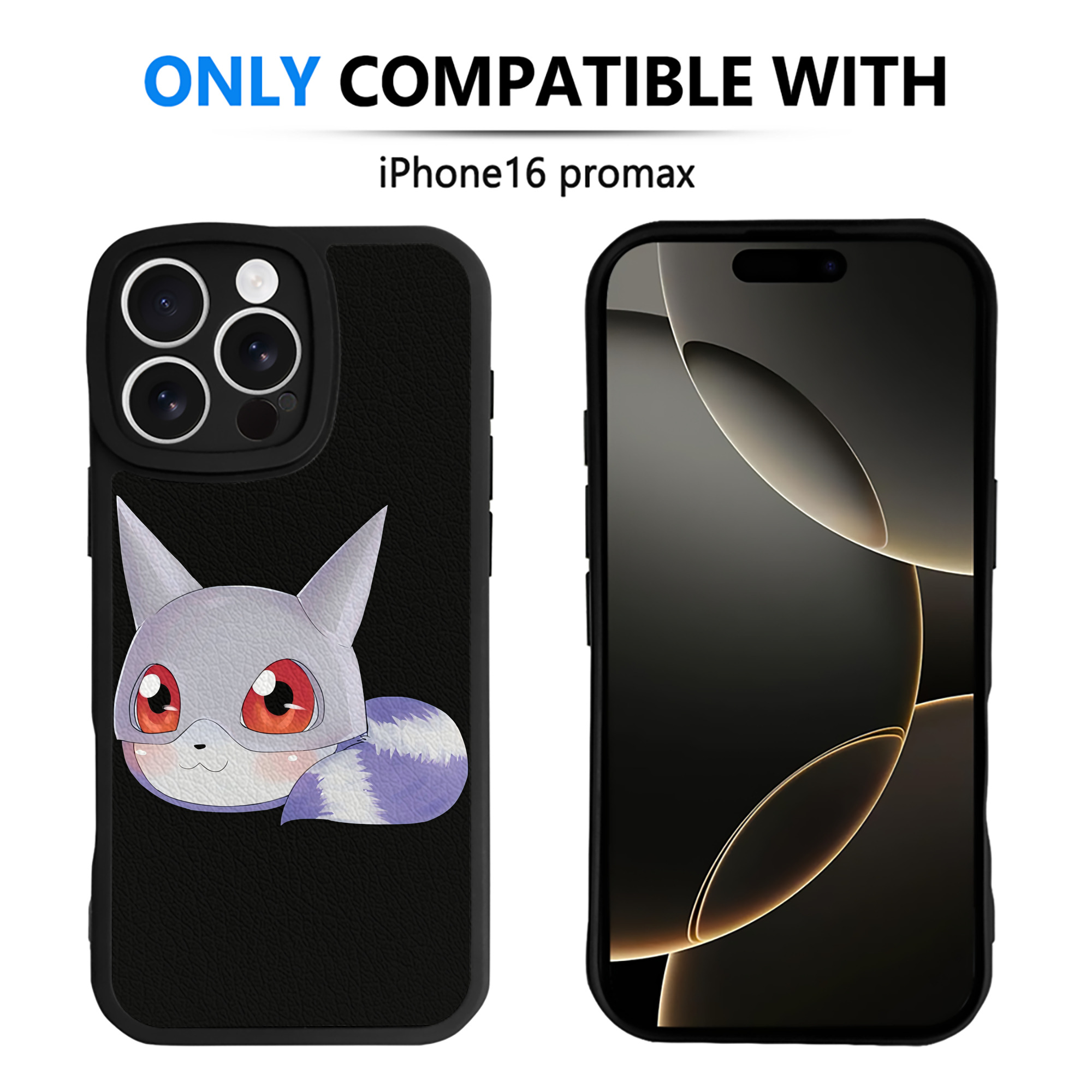 （画像用） Digimon デジタルモンスター/デジモン 【iPhone 16シリーズ対応】シリコンスマホケース（レザー調） 材質：シリコン
